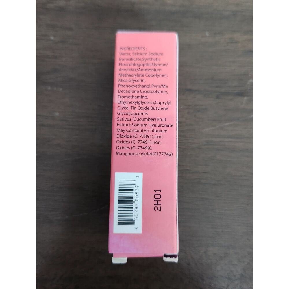 LUCKY CHICK Liquid Eyeshadow in Rose Quartz 3.5 ml, Full Size new - Picture 3 of 5